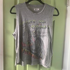 Lauren Moshi Coast To Coast Muscle Cropped Tank